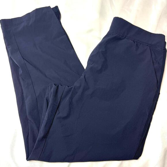 Baleaf Womens Hiking Activewear Pants Blue Quick Dry Lightweight Pockets Sz XL - Picture 1 of 9